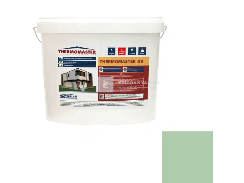 Masterplast Thermomaster akril vékonyvakolat, kapart 1,5 mm 40-D 25 kg Kiárusítás