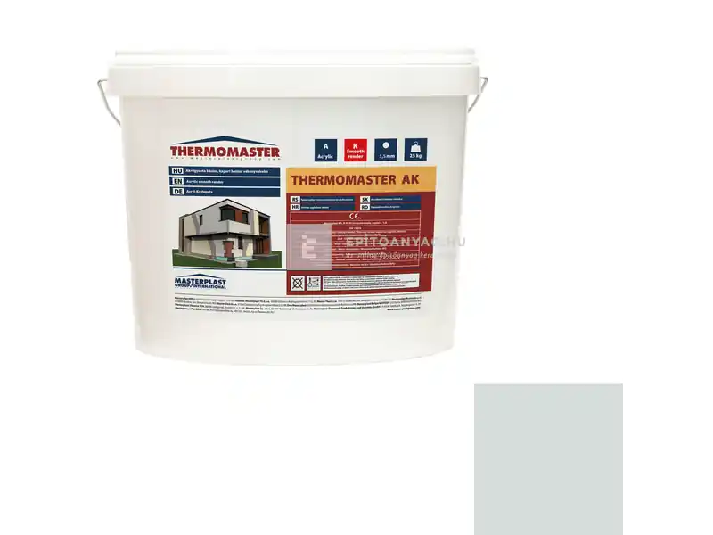 Bestseller Masterplast Thermomaster akril vékonyvakolat, kapart 1,5 mm 39-F 25 kg