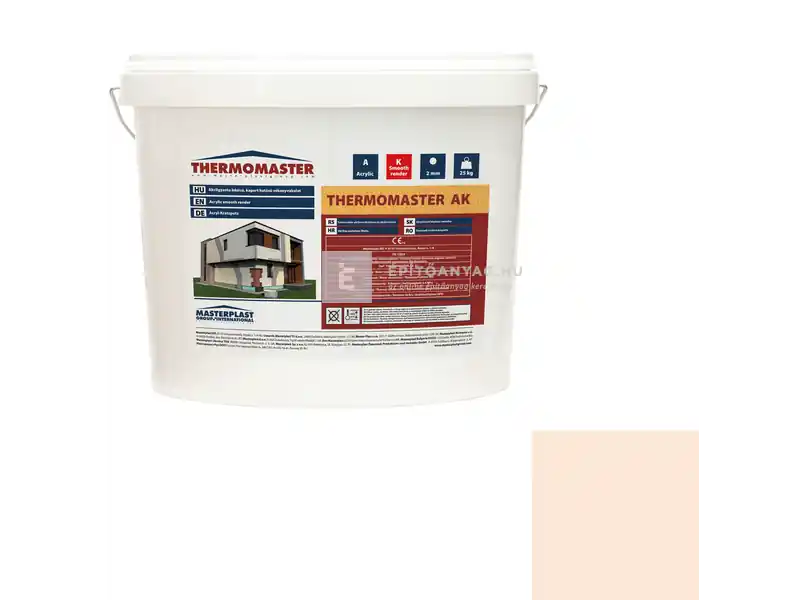 Alacsony ár Masterplast Thermomaster akril vékonyvakolat, kapart 2 mm 08-E 25 kg