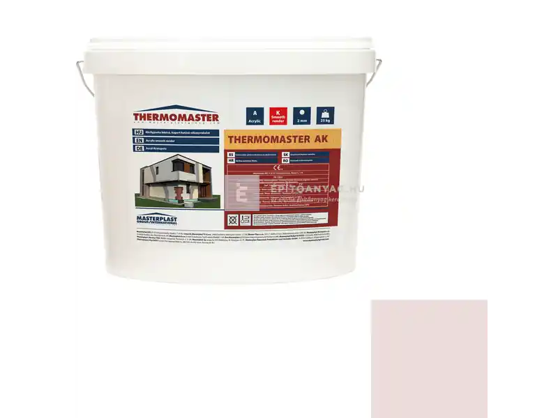 Masterplast Thermomaster akril vékonyvakolat, kapart 2 mm 27-F 25 kg Akciós ár
