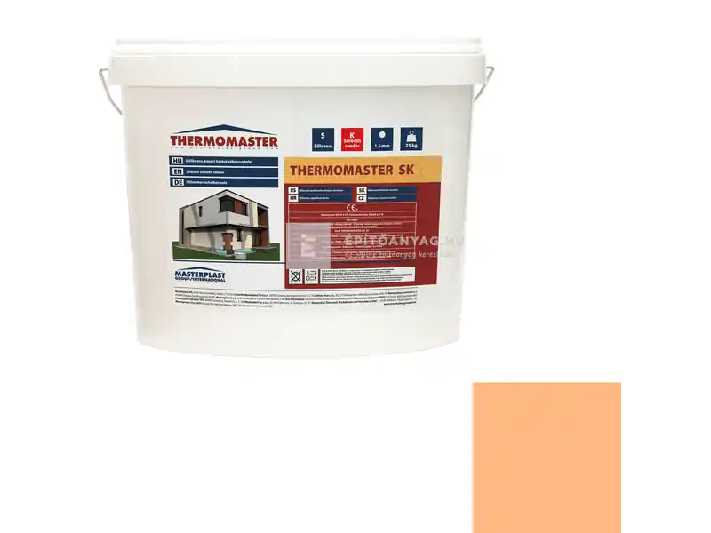 Masterplast Thermomaster szilikon vékonyvakolat, kapart 1,5 mm 07-C 25 kg Biztonságos fizetés