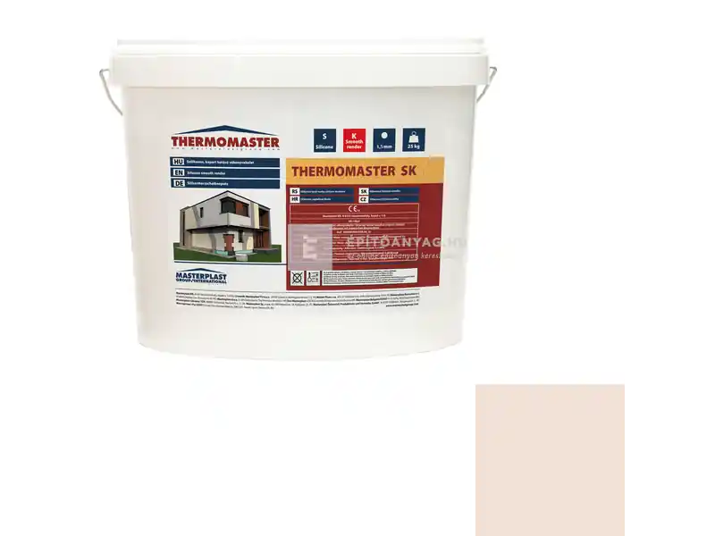 Árengedmény Masterplast Thermomaster szilikon vékonyvakolat, kapart 1,5 mm 09-F 25 kg