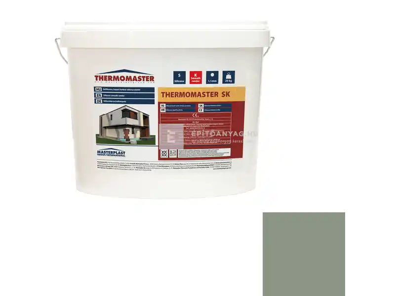 Masterplast Thermomaster szilikon vékonyvakolat, kapart 1,5 mm 43-C 25 kg Expressz szállítás