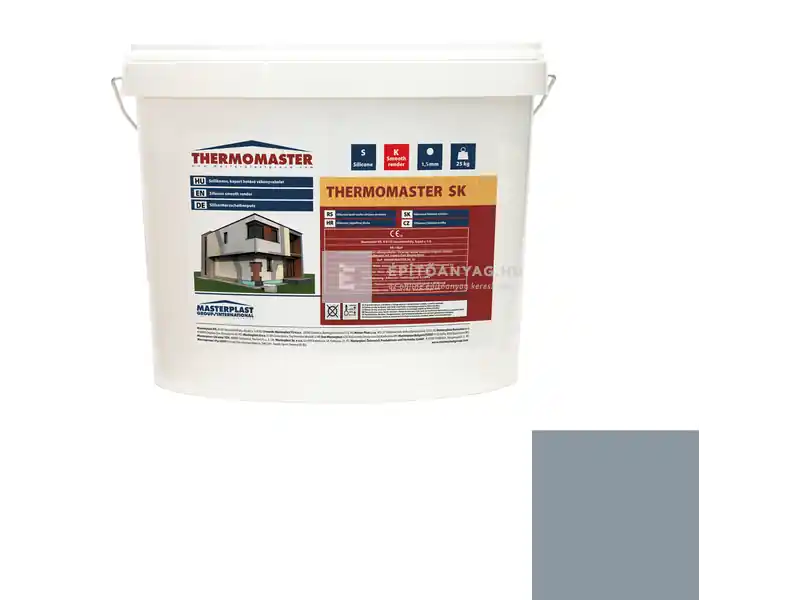 Masterplast Thermomaster szilikon vékonyvakolat, kapart 1,5 mm 50-D 25 kg Kedvezményes ár