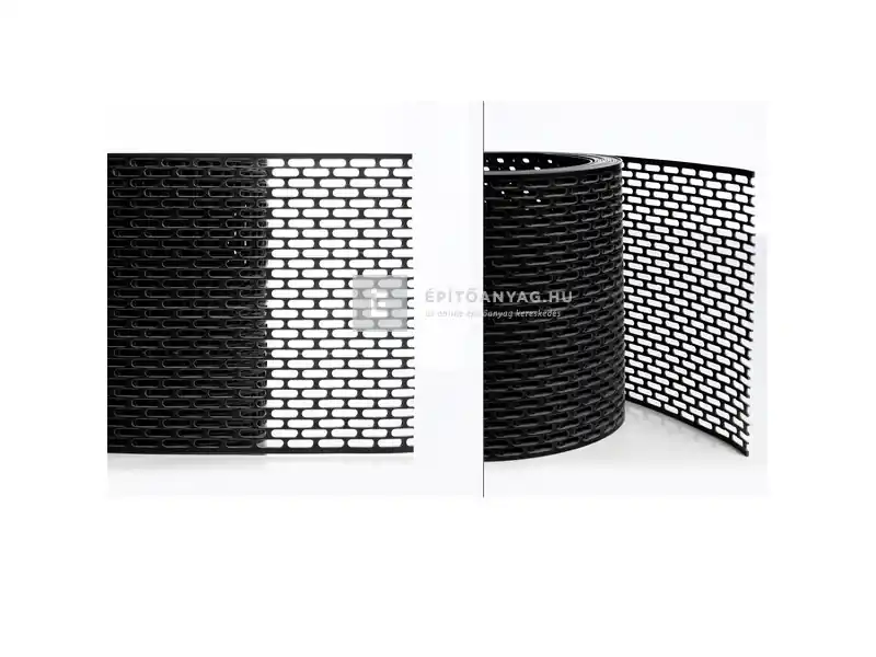 Rendeld meg most Klöber ereszszellőző szalag fekete 15 cm x 5 m