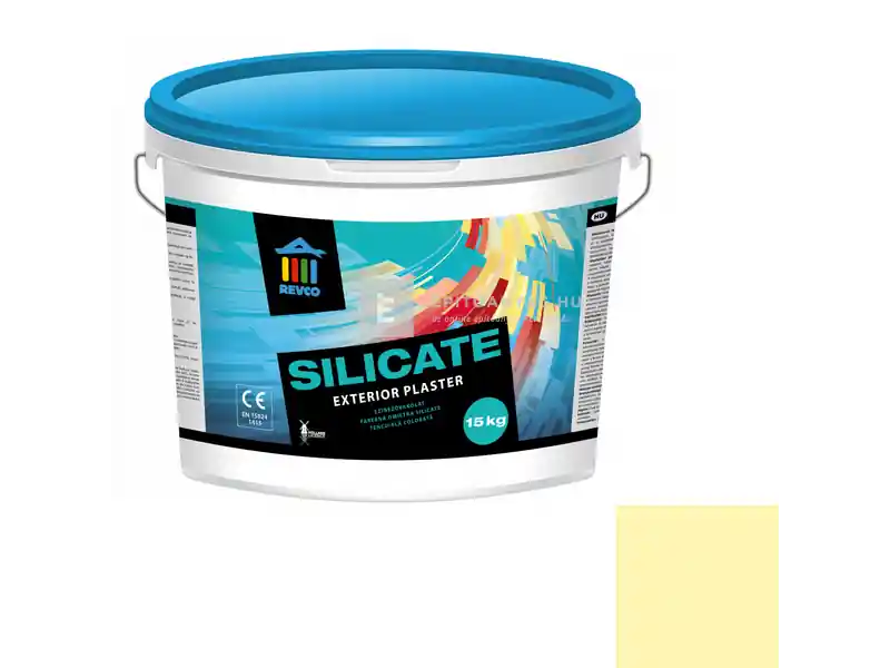 Különleges ajánlat Revco Silicate Struktúra gördülőszemcsés vékonyvakolat 2 mm honey 1 15 kg