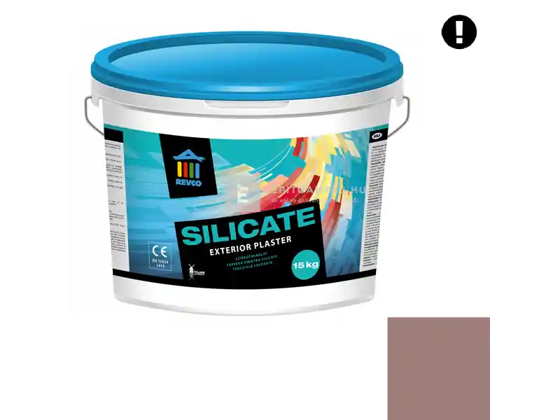 Revco Silicate Struktúra gördülőszemcsés vékonyvakolat 2 mm melange 4 15 kg Azonnali szállítás