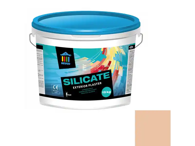 Revco Silicate Struktúra gördülőszemcsés vékonyvakolat 2 mm mocca 2 15 kg Kiárusítás