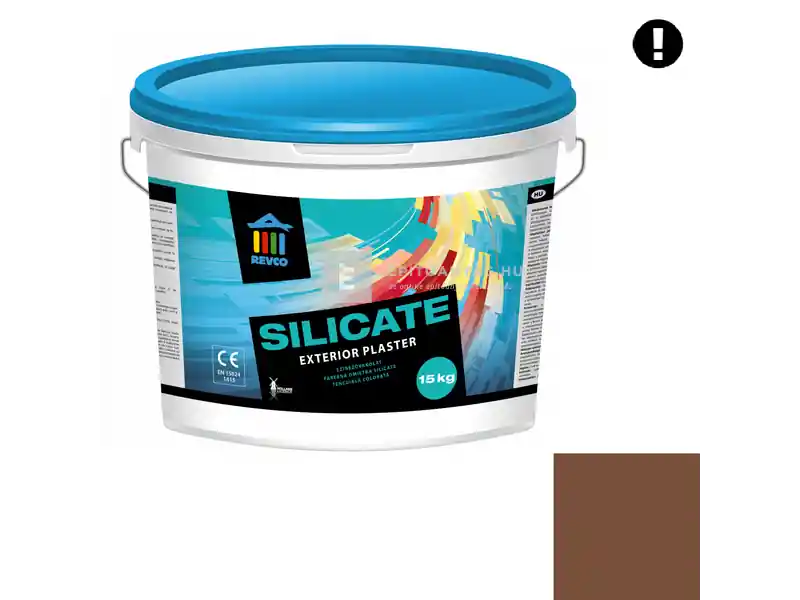Gyors kiszállítás Revco Silicate Struktúra gördülőszemcsés vékonyvakolat 2 mm bonbon 5 15 kg