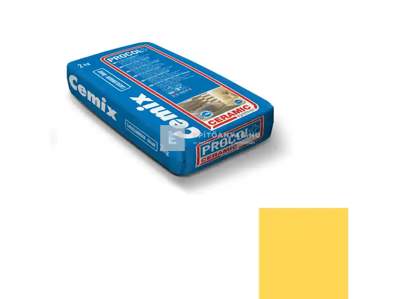 Cemix 8630 ProCol+ fugázó 2-10 mm sárga 2 kg Szuper akció