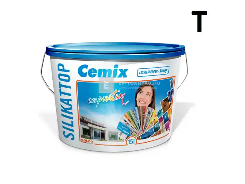 Cemix 2801 SilikatTOP szilikát homlokzatfesték 4001 white 15L Biztonságos vásárlás