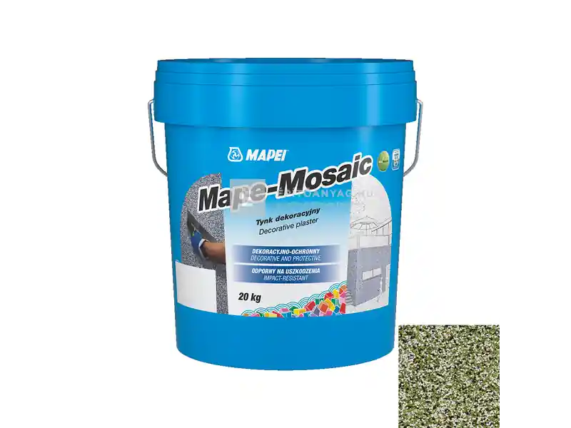Mapei Mape-Mosaic díszítővakolat 1,6 mm malachit 20 kg Legkelendőbb
