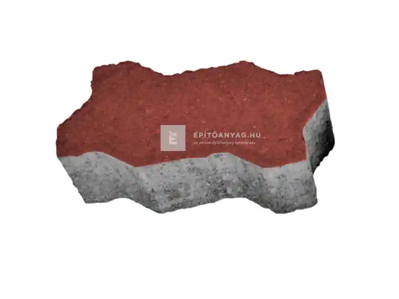 Outlet KK Kavics Frankfurt térkő normálkő vörös 11,25x22,5x6 cm