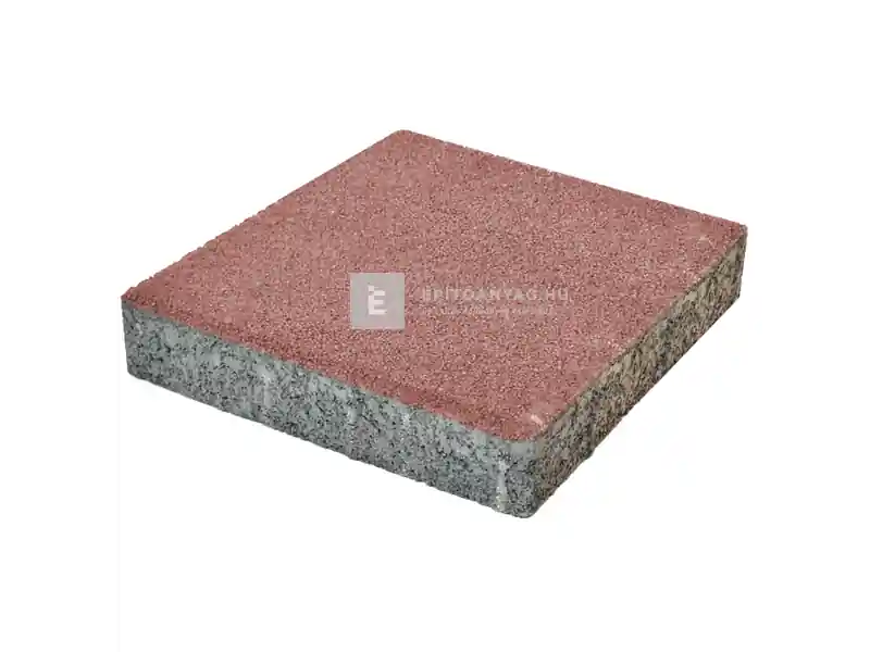 ABeton Borostyán térkő nagykocka vörös 30x30x6 cm Biztonságos fizetés