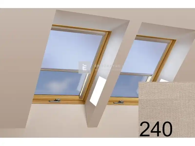 Fakro ARP I 78x140 cm, 240-es színkódú fényszűrő sínes roló Kihagyhatatlan ajánlat