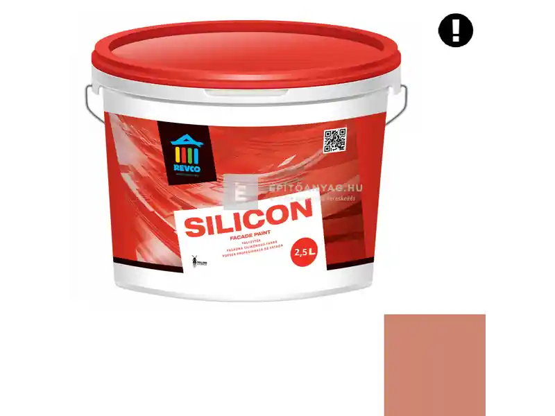 Korlátozott ajánlat Revco Silicon homlokzatfesték cacao 4 2,5 l