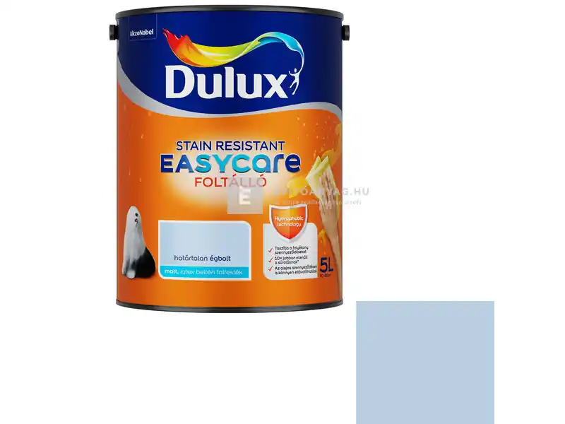 Dulux EasyCare matt, foltálló beltéri falfesték határtalan égbolt 5 l Akció