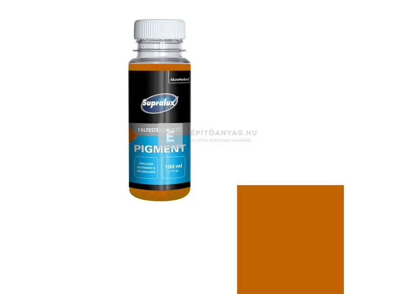 Expressz kézbesítés Supralux Pigment falfesték színező narancs 100 ml