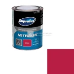 Újdonság Supralux Astralin univerzális zománcfesték selyemfényű piros 1 l
