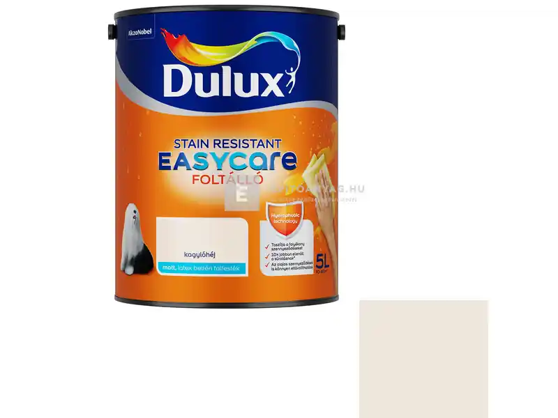 Dulux EasyCare matt, foltálló beltéri falfesték kagylóhéj 5 l Legkelendőbb