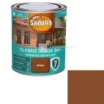 Legkelendőbb Sadolin Classic Aqua vékonylazúr selyemfényű sötéttölgy 0,75 l