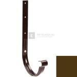 Olcsóbb Galeco PVC 150 barna száras csatornatartó, 4 mm
