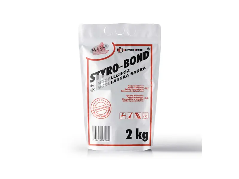 Árcsökkenés Styro-Bond Modellgipsz 2 kg