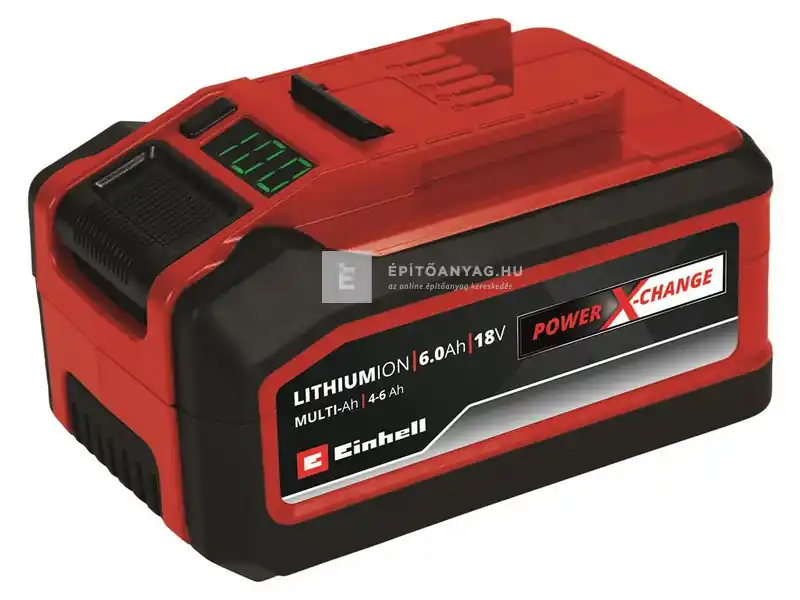 Legnépszerűbb Einhell Power X-Change Plus 4-6 Multi Ah Li-ion akkumulátor 18 V / 4-6 Ah