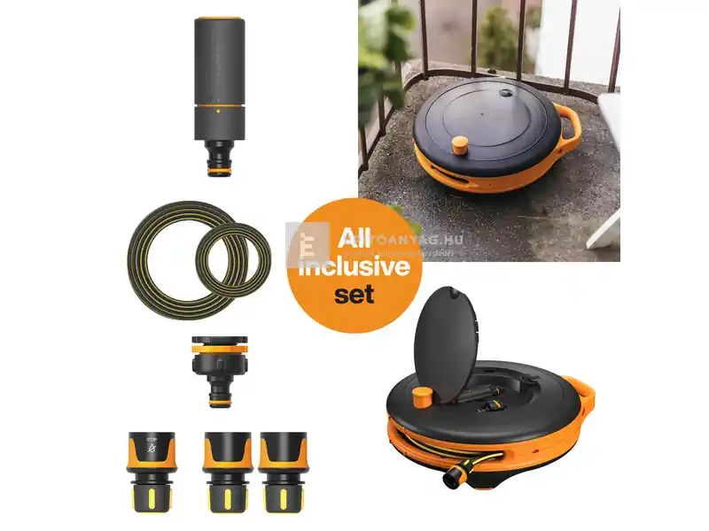 Kedvezmény Fiskars Comfort S tömlődob szett