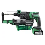Hikoki DH18DPC-5AH-VACUUM akkumulátoros fúrókalapács 2 db 5,0 Ah akkumulátorral, porelszívóval, 2 Hitboxban Legjobb ár