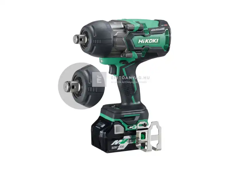 Hikoki WR36DA akkumulátoros ütvecsavarozó 3/4", Hitboxban Gyors kiszállítás