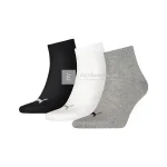 Gyors szállítás Puma unisex zokni 3 pár/csomag fehér/szürke/fekete 35-38