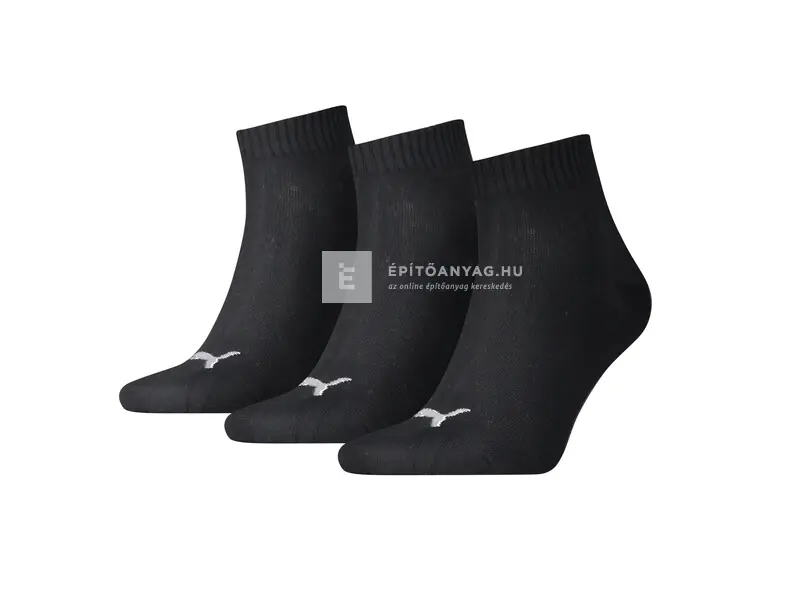 Árengedmény Puma unisex zokni 3 pár/csomag fekete 47-49