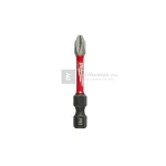 Prémium Milwaukee Shockwave bit PH2 50 mm, 10 db