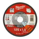 Azonnali szállítás Milwaukee PRO+ vágókorong fémhez 125X1,0 SCS41