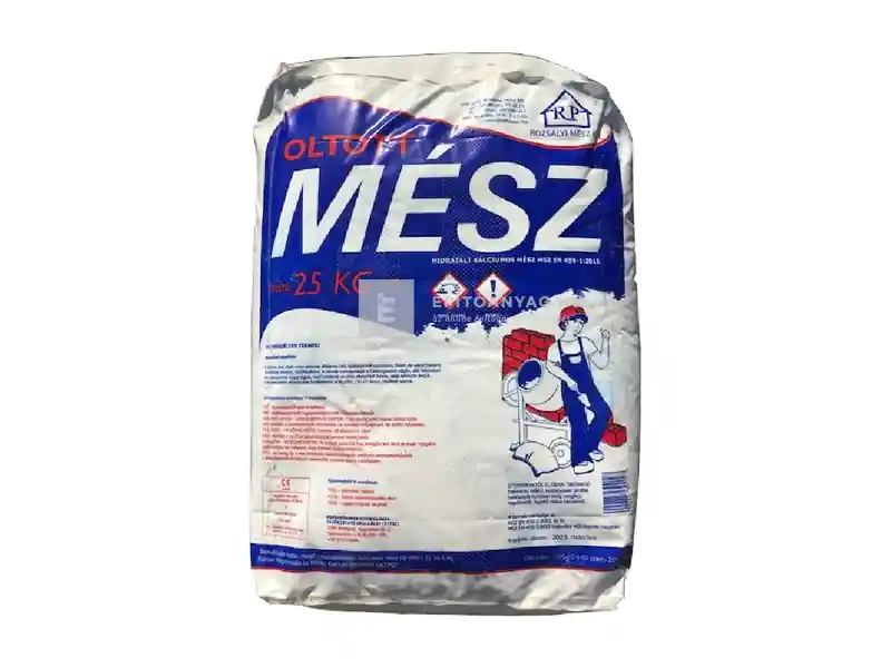 Oltott mész 25 kg (10 q/vas kaloda) Outlet