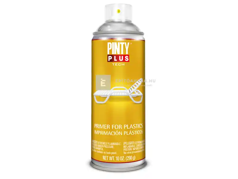 Alacsony ár PintyPlus Tech műanyag alapozó spray színtelen 400 ml