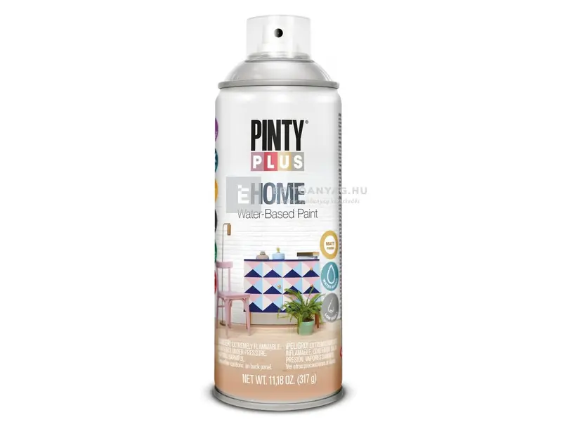 Azonnali szállítás PintyPlus Home vizes bázisú festék spray HM440 matt lakk 400 ml