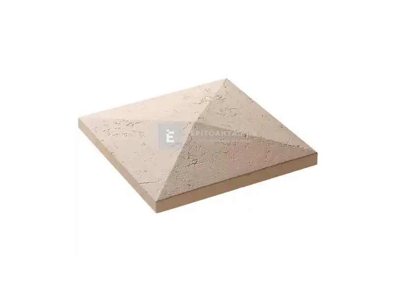 Akciós ár Star Stone Róma oszlop fedkő smoke 40x40x6 cm