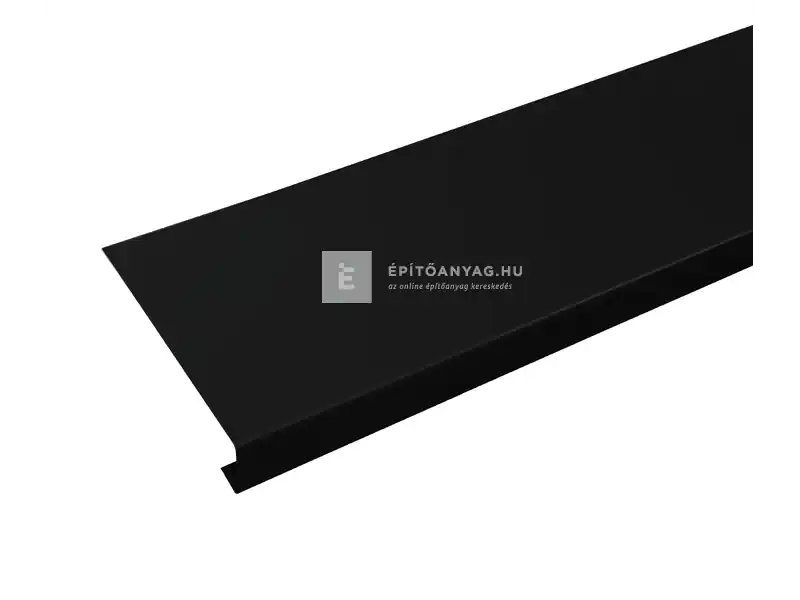 Azonnali szállítás Terrán páracseppentő ereszlemez, acél fekete 19x200 cm