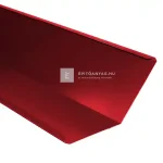 Legkelendőbb Terrán vápaelem, acél bordó 50x200 cm