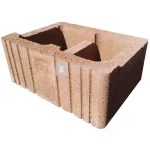 ABeton Via-Flor támfal beige 40x30x15 cm Bestseller