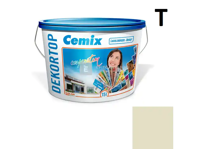 Akció Cemix 2802 DekorTOP diszperziós homlokzatfesték 4211 cream 15 l