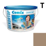 Akció Cemix 2802 DekorTOP diszperziós homlokzatfesték 4929 brown 15 l