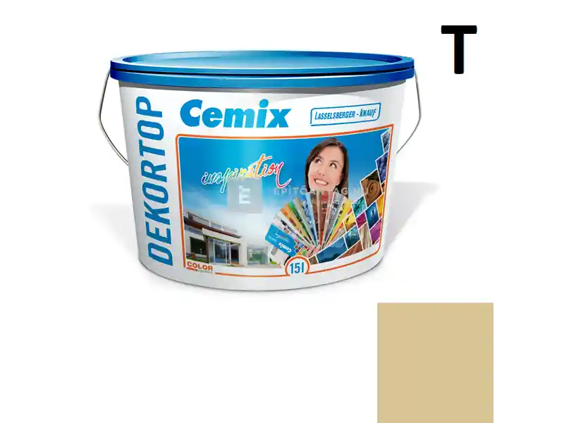 Kedvezményes ár Cemix 2802 DekorTOP diszperziós homlokzatfesték 4955 brown 15 l