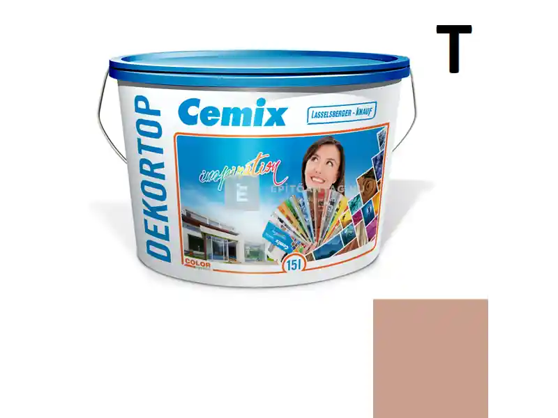 Akció Cemix 2802 DekorTOP diszperziós homlokzatfesték 5135 rusty 15 l