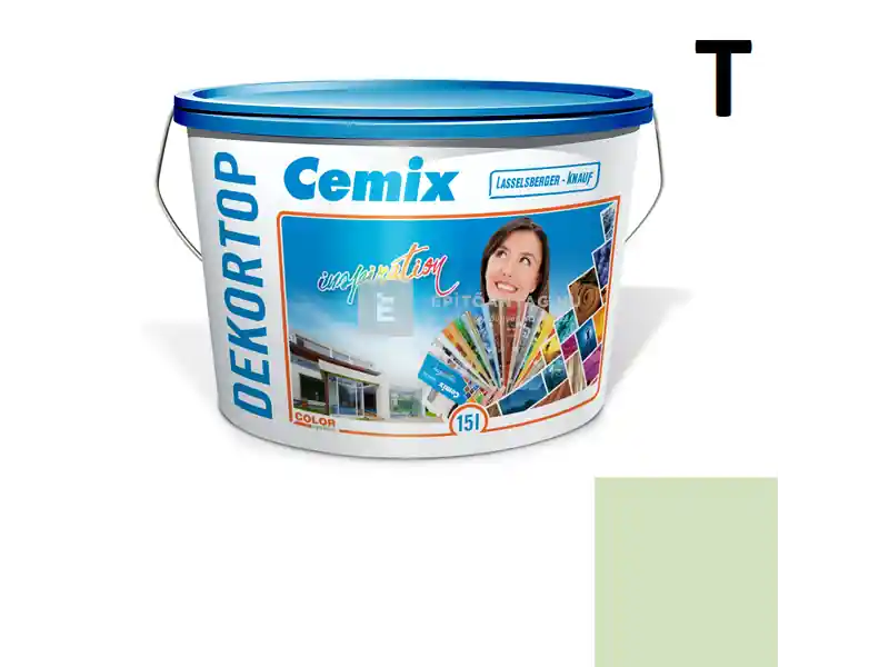 Kihagyhatatlan ajánlat Cemix 2802 DekorTOP diszperziós homlokzatfesték 6523 intense 15 l