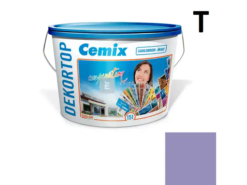 Alacsony ár Cemix 2802 DekorTOP diszperziós homlokzatfesték 6717 intense 15 l