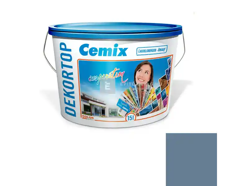 Cemix 2802 DekorTOP diszperziós homlokzatfesték 6749 intense 15 l Prémium