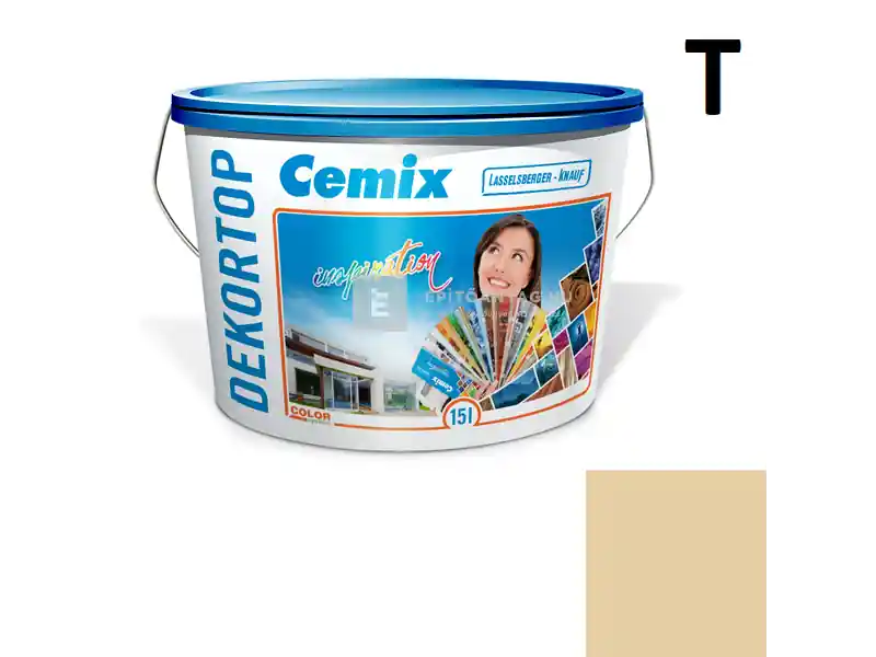 Árengedmény Cemix 2802 DekorTOP diszperziós homlokzatfesték 6923 intense 15 l